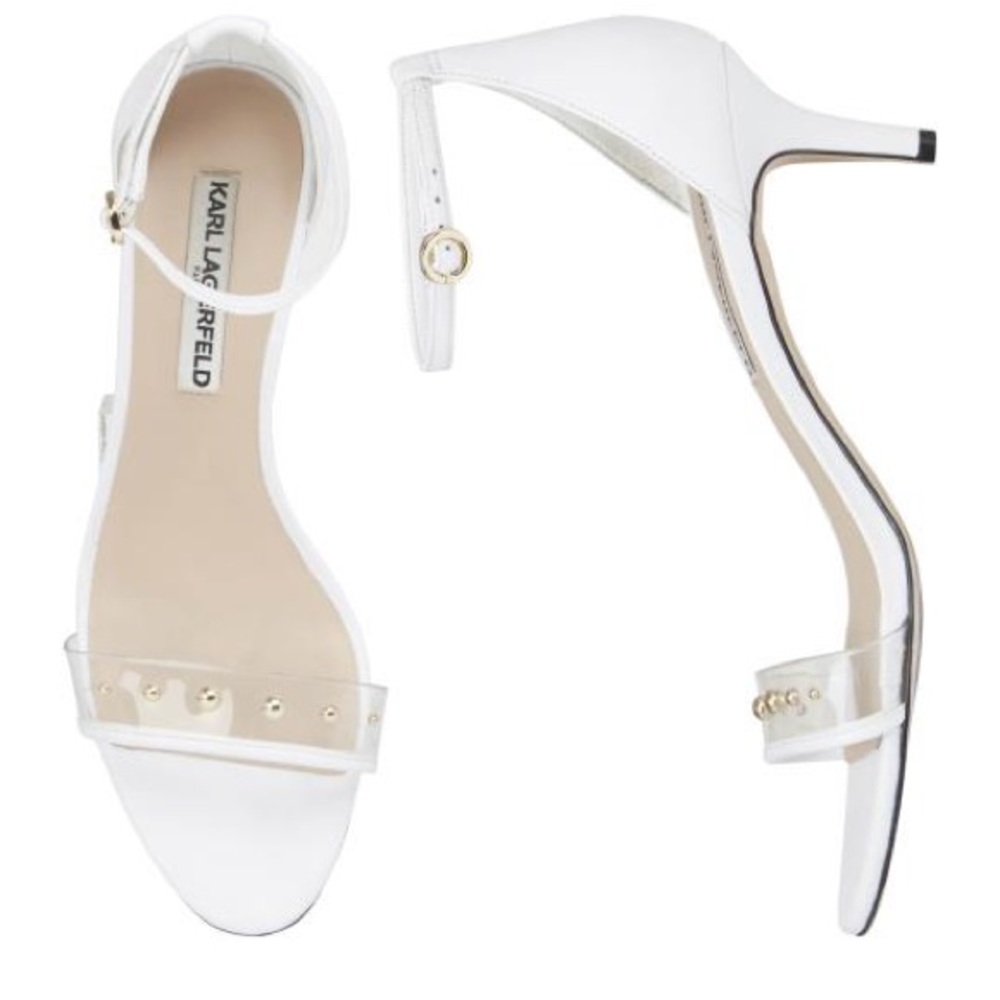 Karl Lagerfeld Paris Dixie Studded Strap Sandals 💕. #7